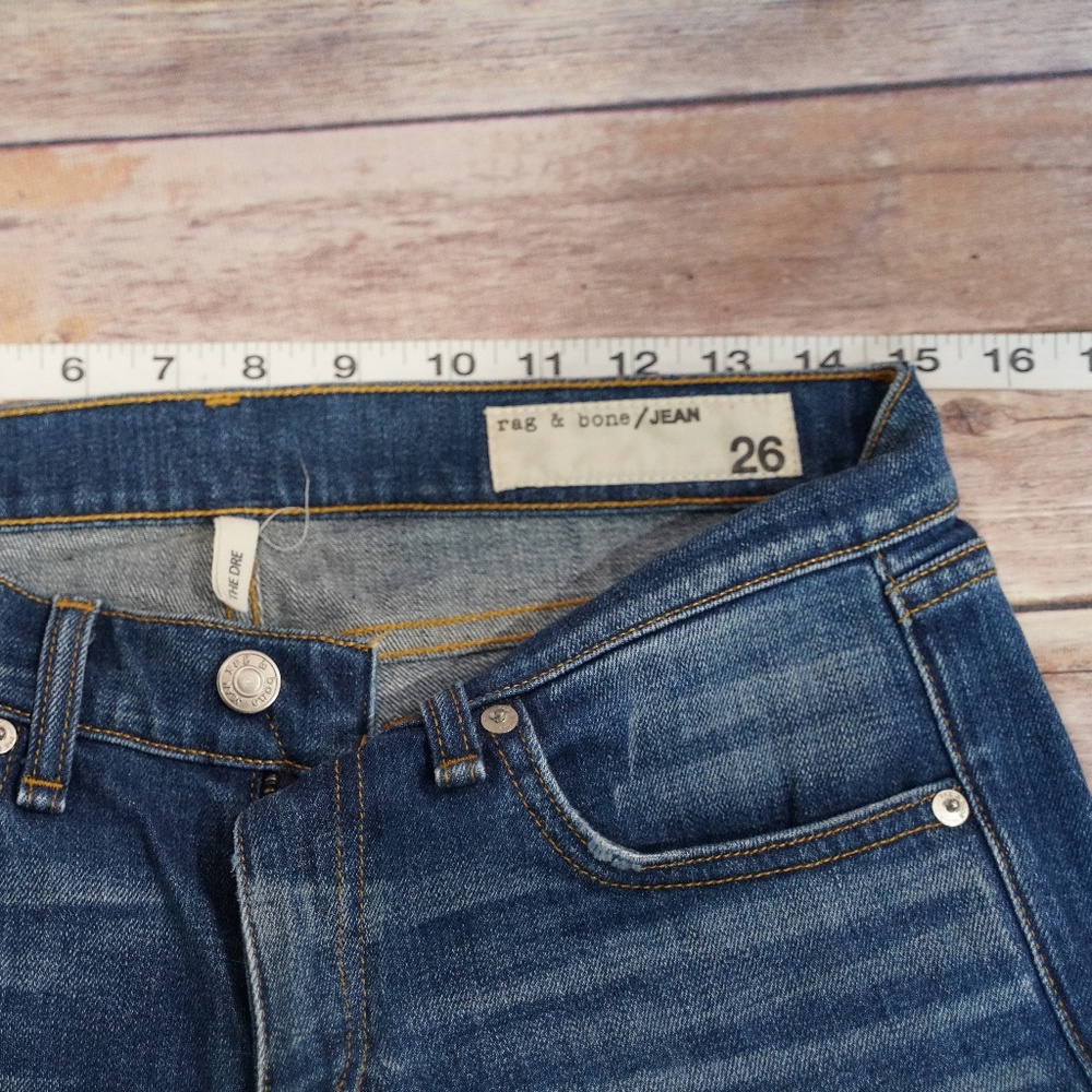 Rag & Bone DRE Jeans Size 26 - Picture 3 of 4